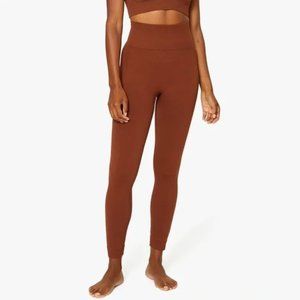 NWT WeWoreWhat Brown Seamless High Waist Leggings Size Small